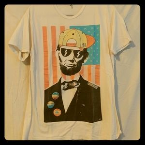 Merica Lincoln tshirt
